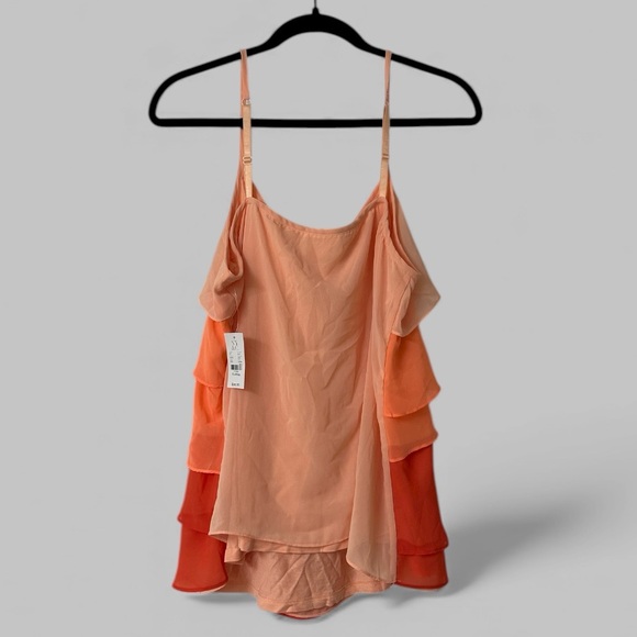 New York & Company Tiered Y2K Top - Picture 2 of 4